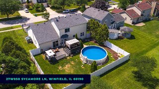 Welcome To 27W050 Sycamore Ln, Winfield, Il 60190 Presented By Joseph Champagne