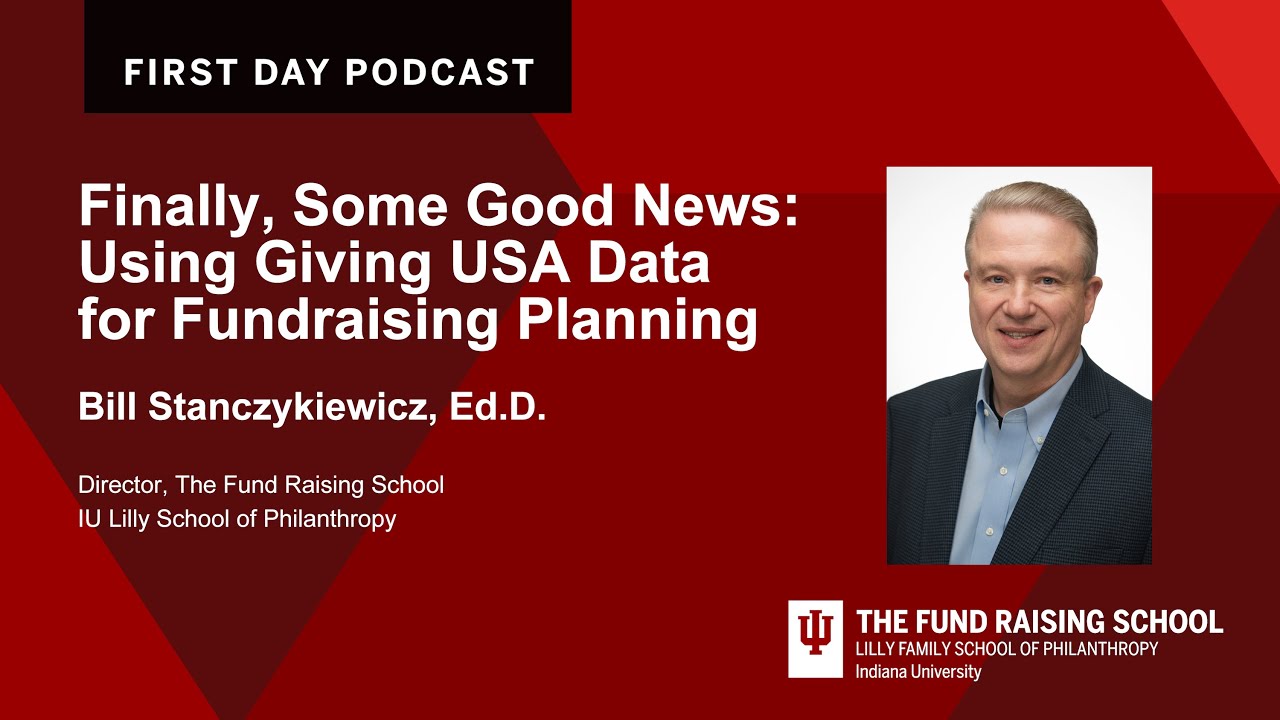 Finally, Some Good News: Using Giving USA Data for Fundraising Planning