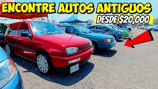 🔥 Autos Antiguos De Tianguis Encontramos Autos Super ¡¡¡ Baratos Desde $20mil Pesos 😱 Carcacha Tv