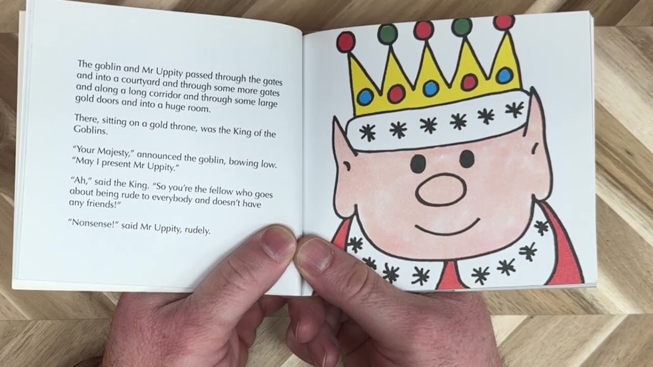 Mr Uppity from the Mr Men series of books