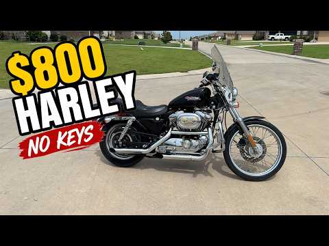 I Bought a Dead Harley Sportster for $800 and Dragged It Home