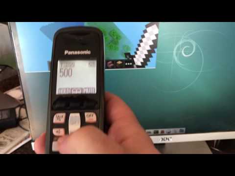 Analog phone minecraft pi