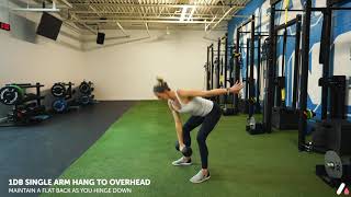 1DB Single Arm Hang to Overhead