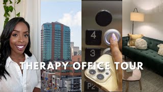 What does a therapist's office look like | OFFICE TOUR