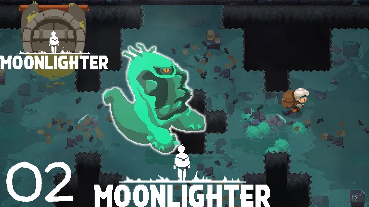 I gotta get out of here quick | Lets Play Moonlighter | Gameplay  Playthrough | 02 - YouTube