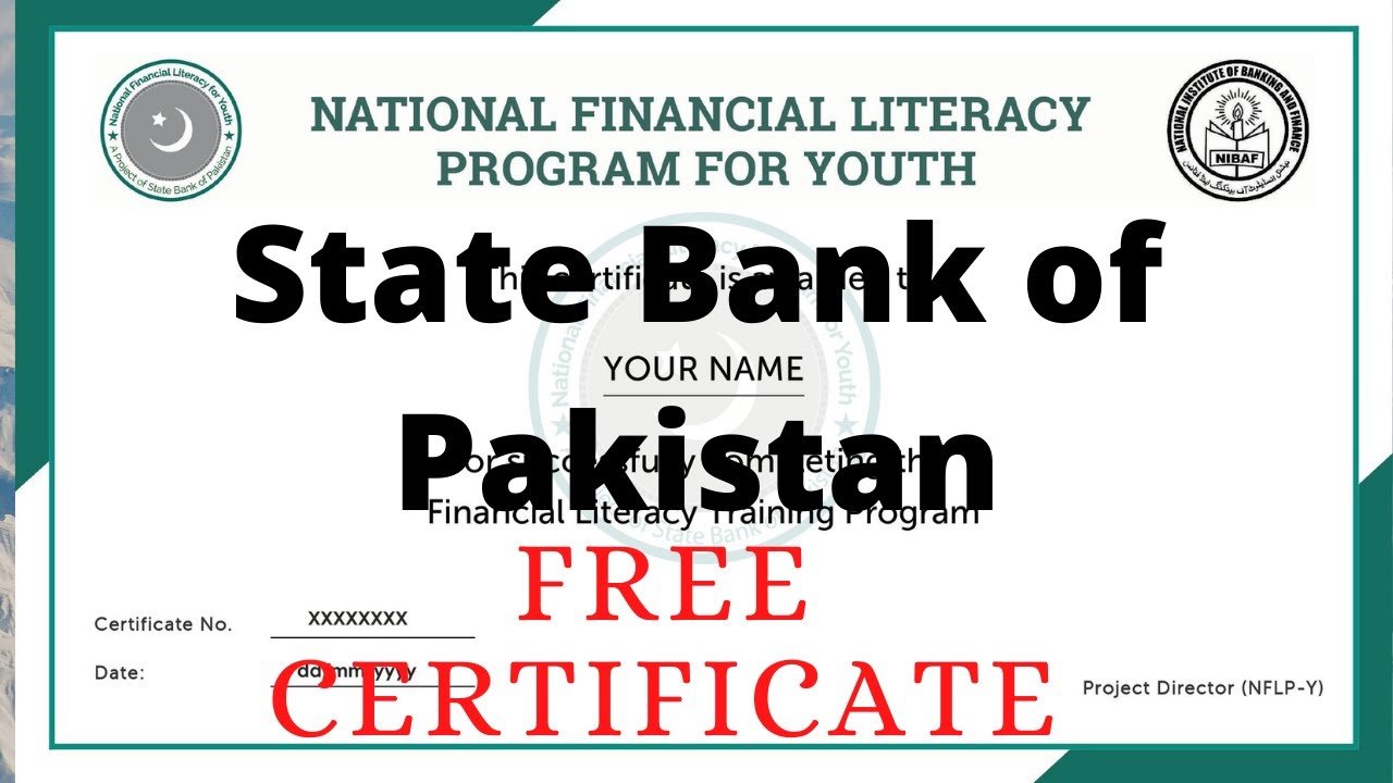 Free Certificate Game POMPAK- Learn to Earn || State Bank of Pakistan || Team NFLP-Y