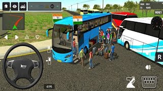 Indonesia Double Decker Bus Driving 🇮🇳🔥 | Euro Coach Bus Simulator Android Gameplay part 65 screenshot 5