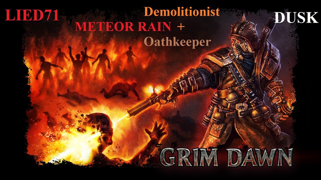 Grim Dawn Dusk #9. Метеориты против пламени Хаоса и оскверненного Леса, орошение пустыни огнем...