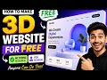 No Coding? No Problem! Build a Mind-Blowing 3D Website for FREE