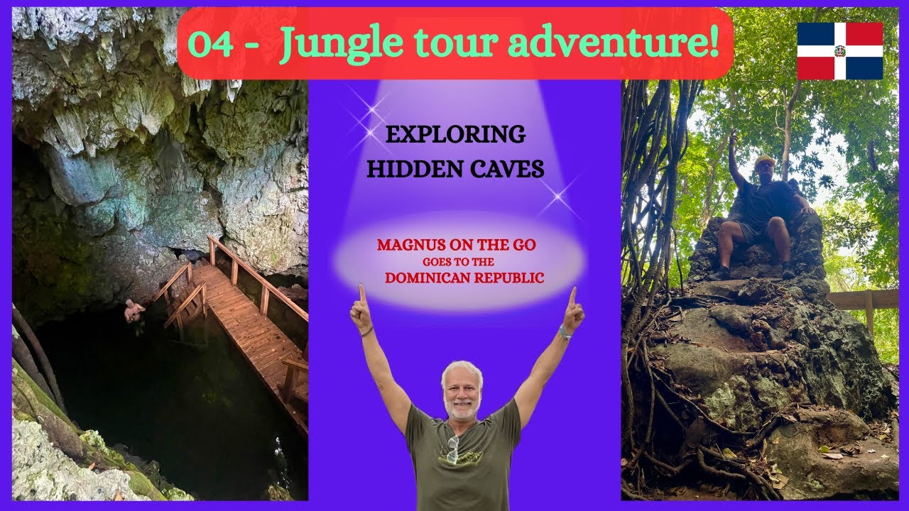 DR - 04 - El Choco National park Jungle tour adventure! (Exploring Hidden Caves 🇩🇴)