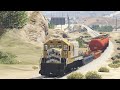 Fast Moving Tanks in military base  -GTA5