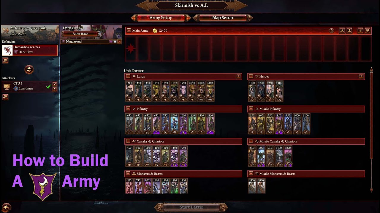 Полное руководство по армии темных эльфов: многопользовательский режим