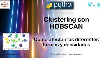 V3: HDBSCAN y clusters que varian en densidad y forma | Python | Aprendizaje no supervisado |Agrupar