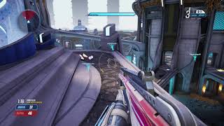 Splitgate 360º mid-air shotgun headshot
