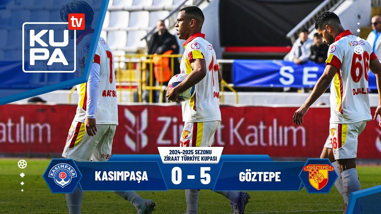 Kasımpaşa 0-5 Göztepe | Ziraat Türkiye Kupası B Grubu | 27.02.2025 ...