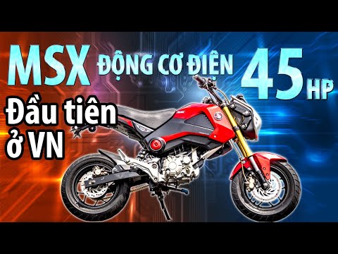 Siêu xe MSX 125 độ động cơ điện 48 Mã Lực mạnh hơn cả 1 chiếc PKL - Expresscenter độc quyền Review