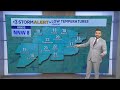 Clay Smith's midday weather