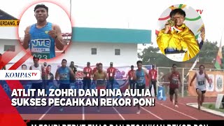 Rekor Baru di PON Aceh Sumut, Pelari NTB dan Kalimantan Selatan Berhasil Raih Emas
