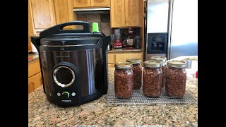 Pressure Canning Pinto Beans in the Presto Digital Canner