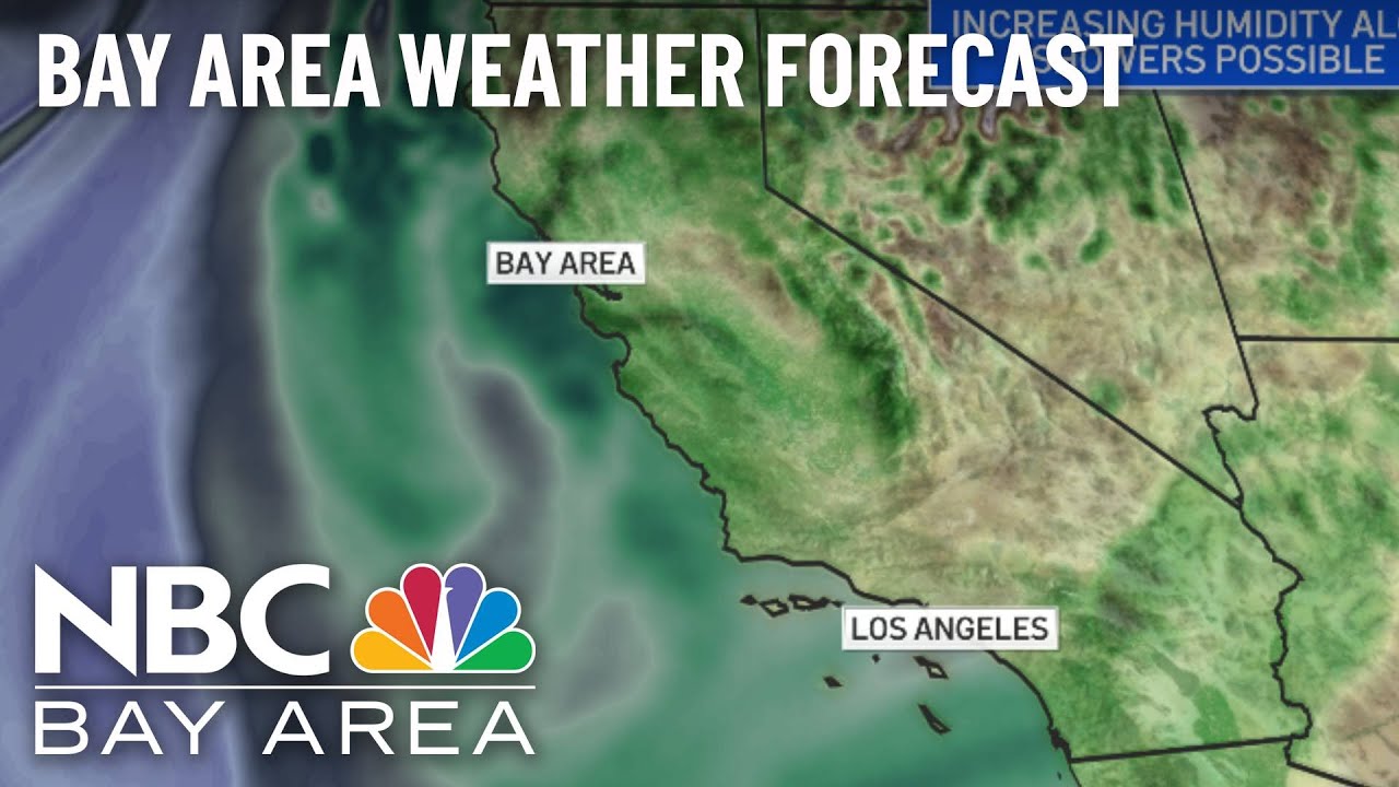 Bay Area Forecast: Muggy Weekend, Showers Possible - YouTube