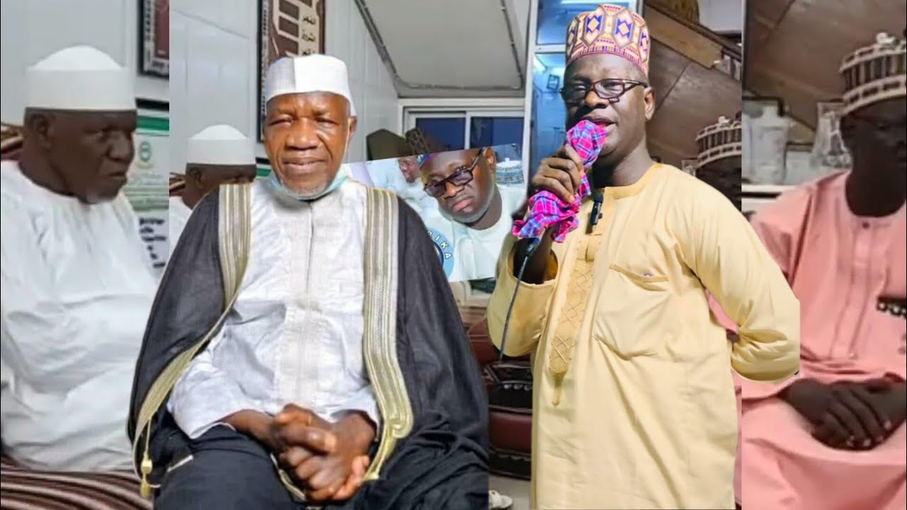 SHEIKH SANNU SHEU PAID A SPECIAL VISIT TO SHEIKH MUYIDEEN AJANI BELLO @ HIS COUNTRY HOME OVER GOOD