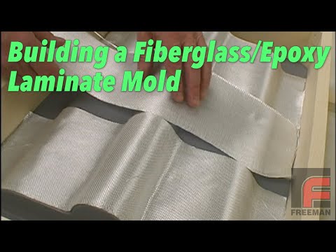 Building a Fiberglass & Epoxy Laminate Mold - video from Freeman Supply