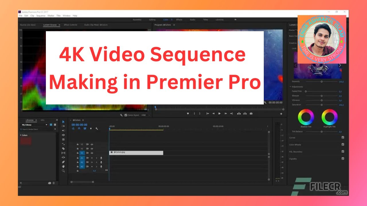 How to Create 4K YouTube Video or Sequence in Premiere Pro | Engr ...