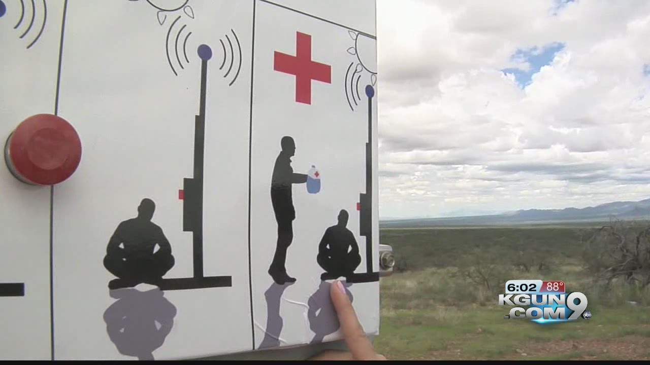 Border Patrol installs 10 more rescue beacons in Tucson Sector YouTube