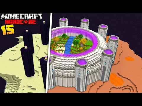 I Transformed the End in Minecraft Hardcore