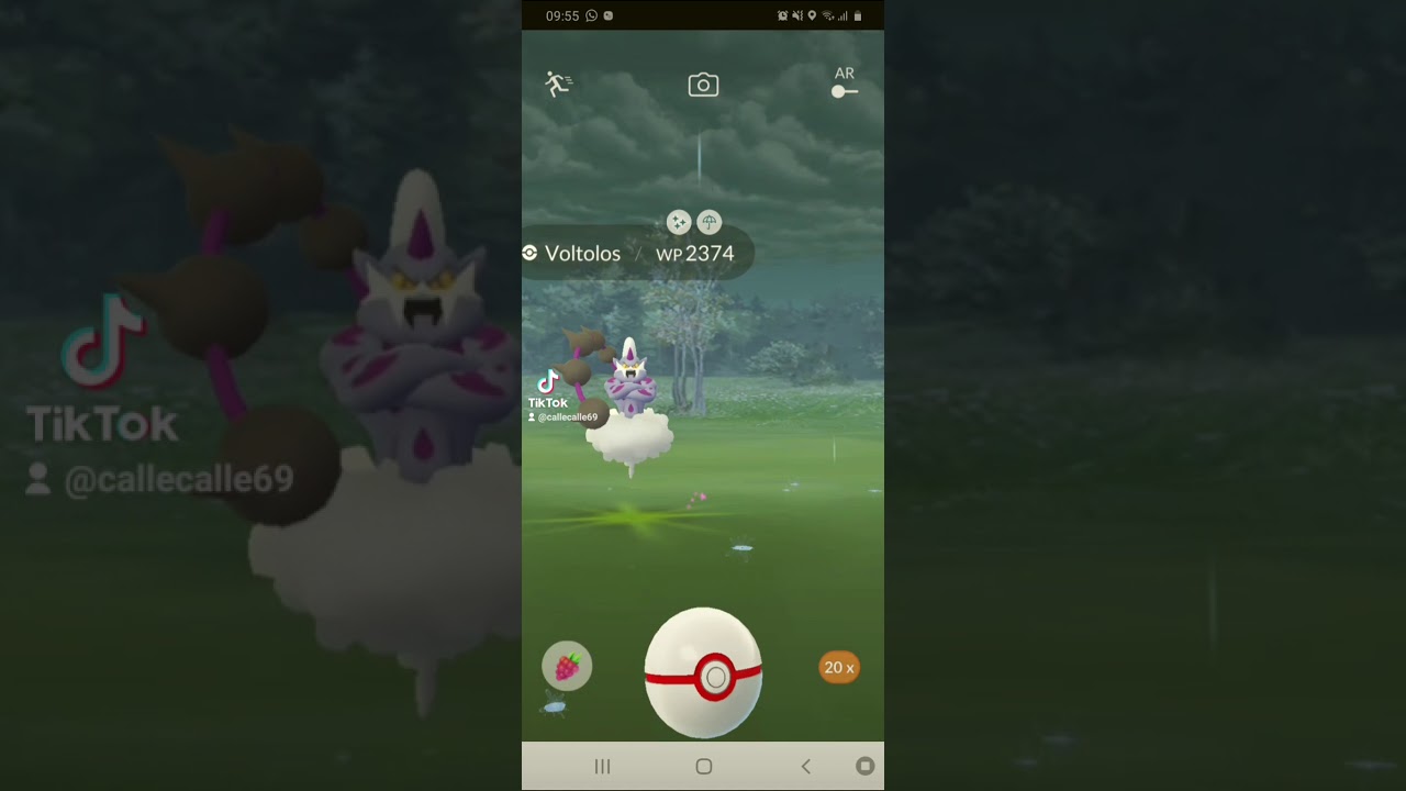 Pokémon go  Voltolos fangen shiny