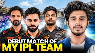 MY OWN IPL TEAM FIRST EVER MATCH VS CSK screenshot 4