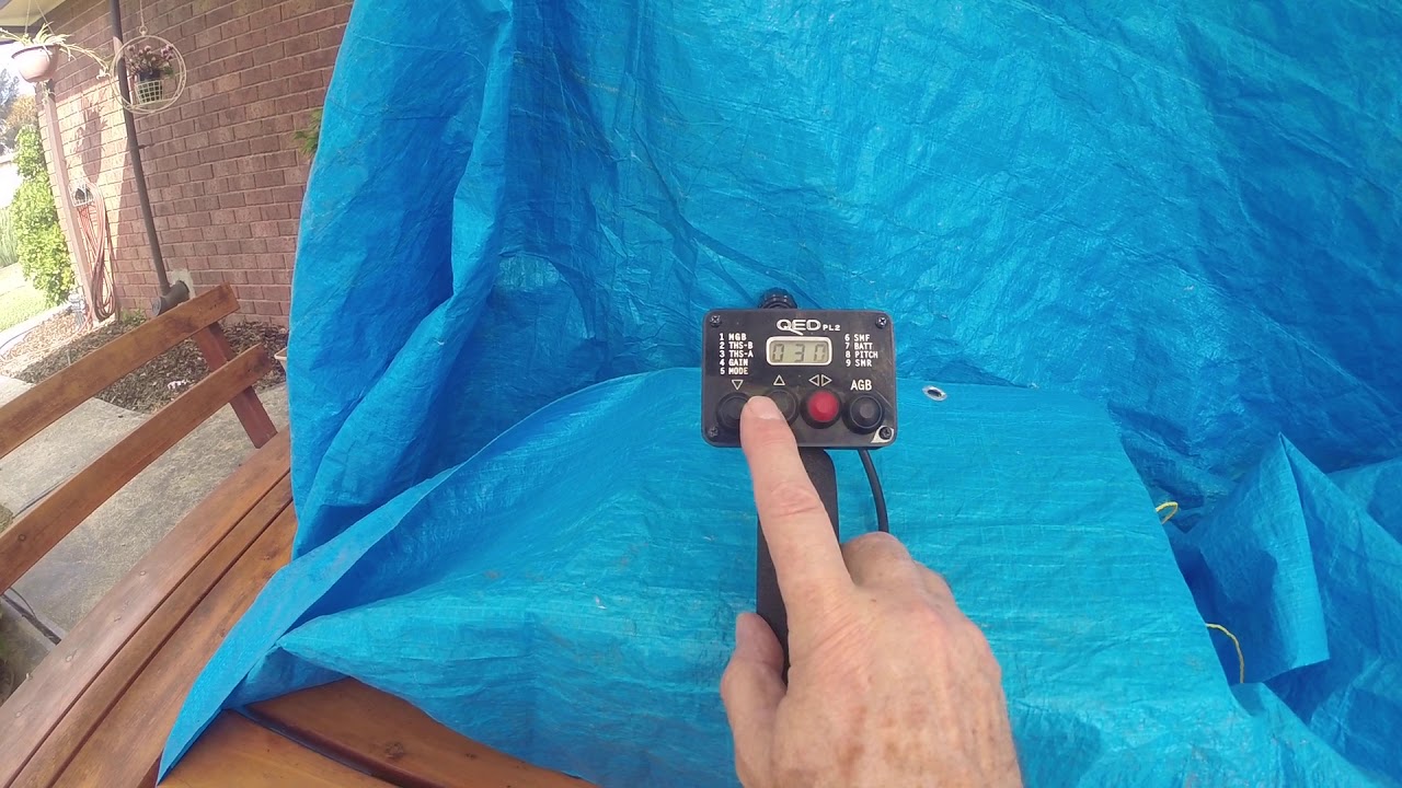 QED Control Panel Buttons explained