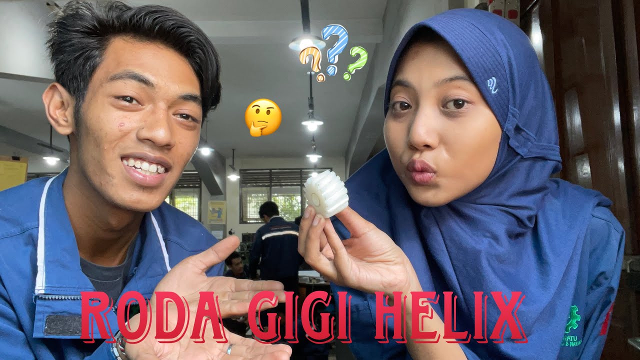 Putaran Roda Helix MEMBUAT RODA GIGI HELIX - YouTube