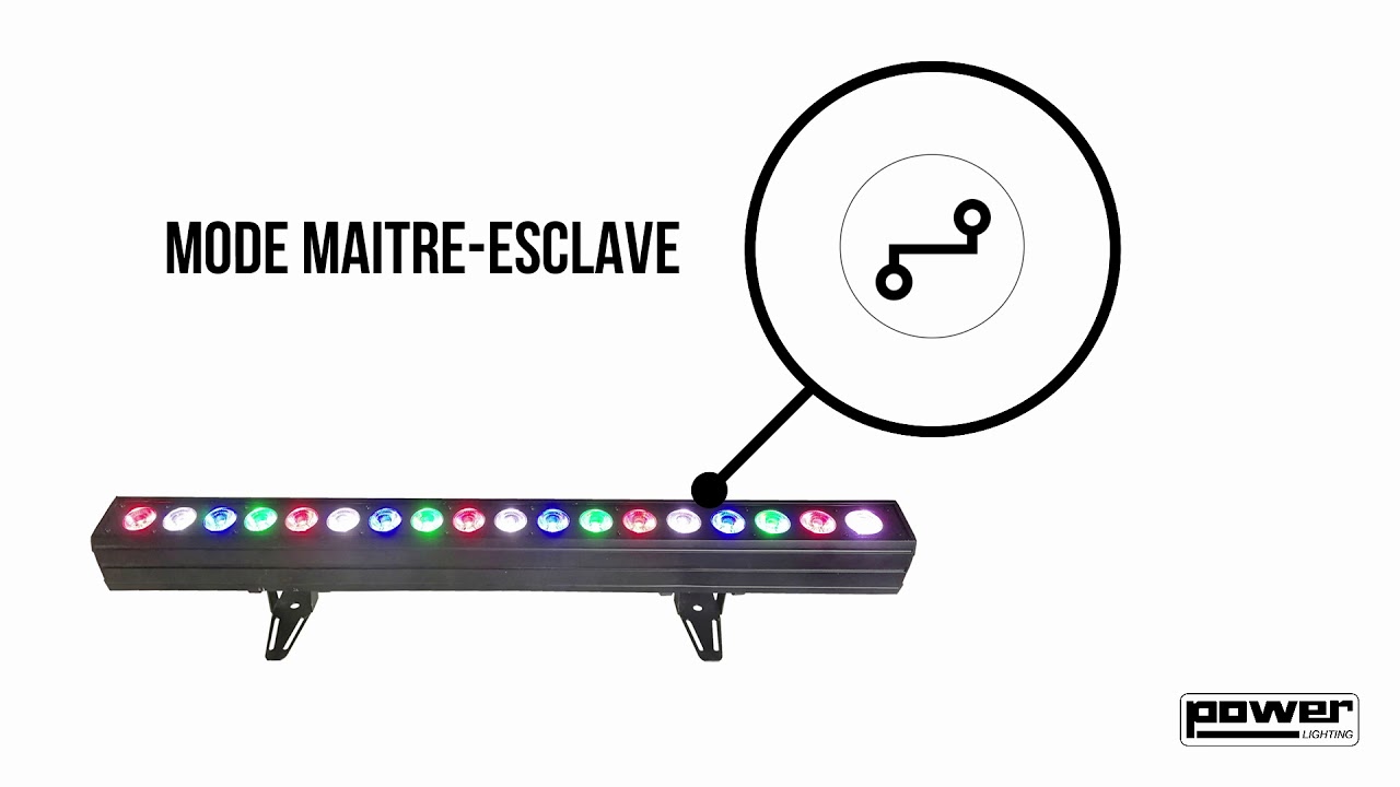 BARRE LED 18x15W PIX