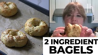 Can You Make Bagels With Just 2 Ingedients?  |  Hack or Wack