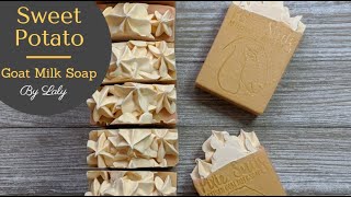Sweet Potato Cold Process Soap ♥️ Pixie Suds
