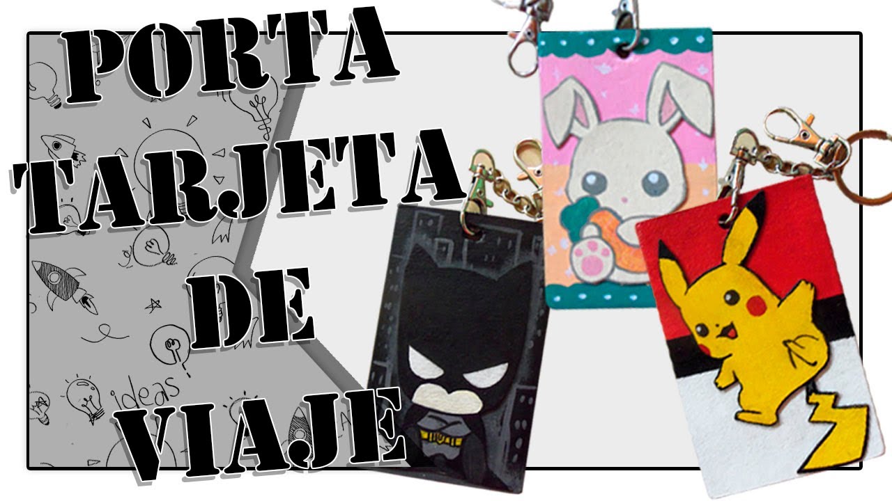 Como hacer un Porta Tarjeta de Viaje( SUBE )/How to make a Travel Card Holder || DIY || Una Idea Más