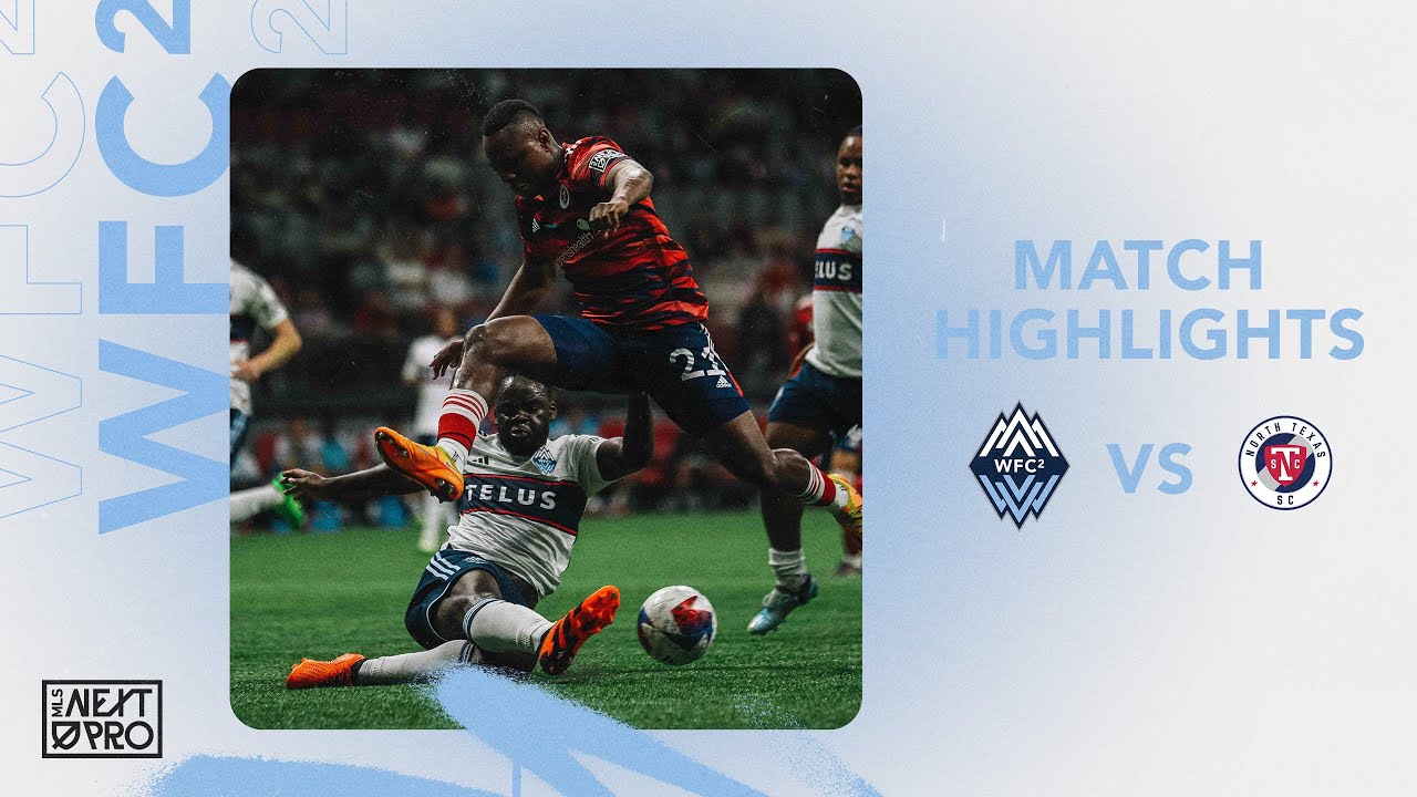 HIGHLIGHTS: Whitecaps FC 2  vs North Texas SC | August 25, 2023