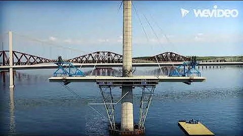 Queensferry Crossing Balanced Cantilever Erection