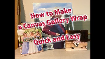 Stretching a canvas print 2019