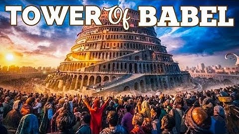 TOWER OF BABEL THE ORIGIN OF ALL LANGUAGES IN THE WORLD!