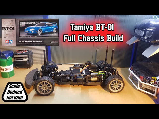 Tamiya's New BT-01 Full Detailed Chassis Build (MR Config