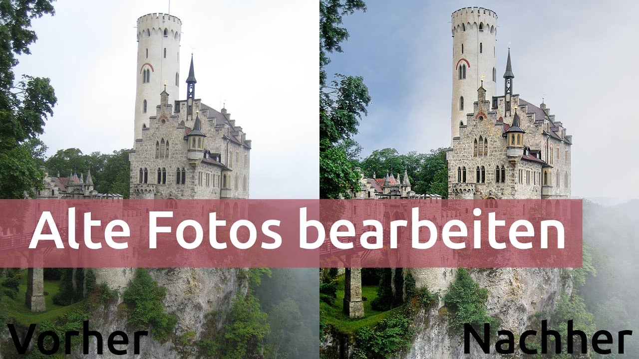 Bildbearbeitung Mit Lightroom Und On1 Photoraw Ein 10 Jahre Altes Foto Aufmotzen Youtube