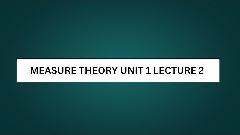 Measure Theory | lecture 2| countable and uncountable sets @Themathjester
