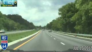 Thumbnail Philadelphia PA to St Louis MO Time Lapse Drive