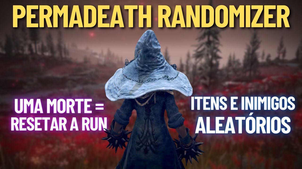 Tentando zerar o Elden Ring randomizado SEM MORRER