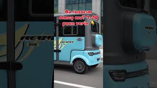 Rebat SU6 Fethiye/Muğla’da: Kabinli Elektrikli Üç Teker Lansman | Yorumlarda Fiyat Tahmini!