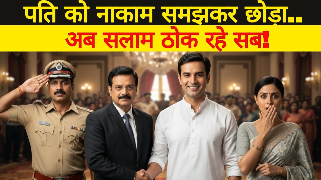 पत्नी चाहती थी पति बने IAS, लेकिन वो तो… निकला सबका हीरो! 😱
