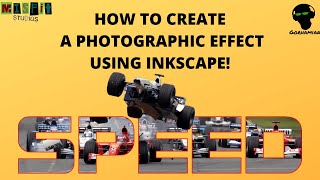 How to make a Photographic Text Effect in Inkscape!