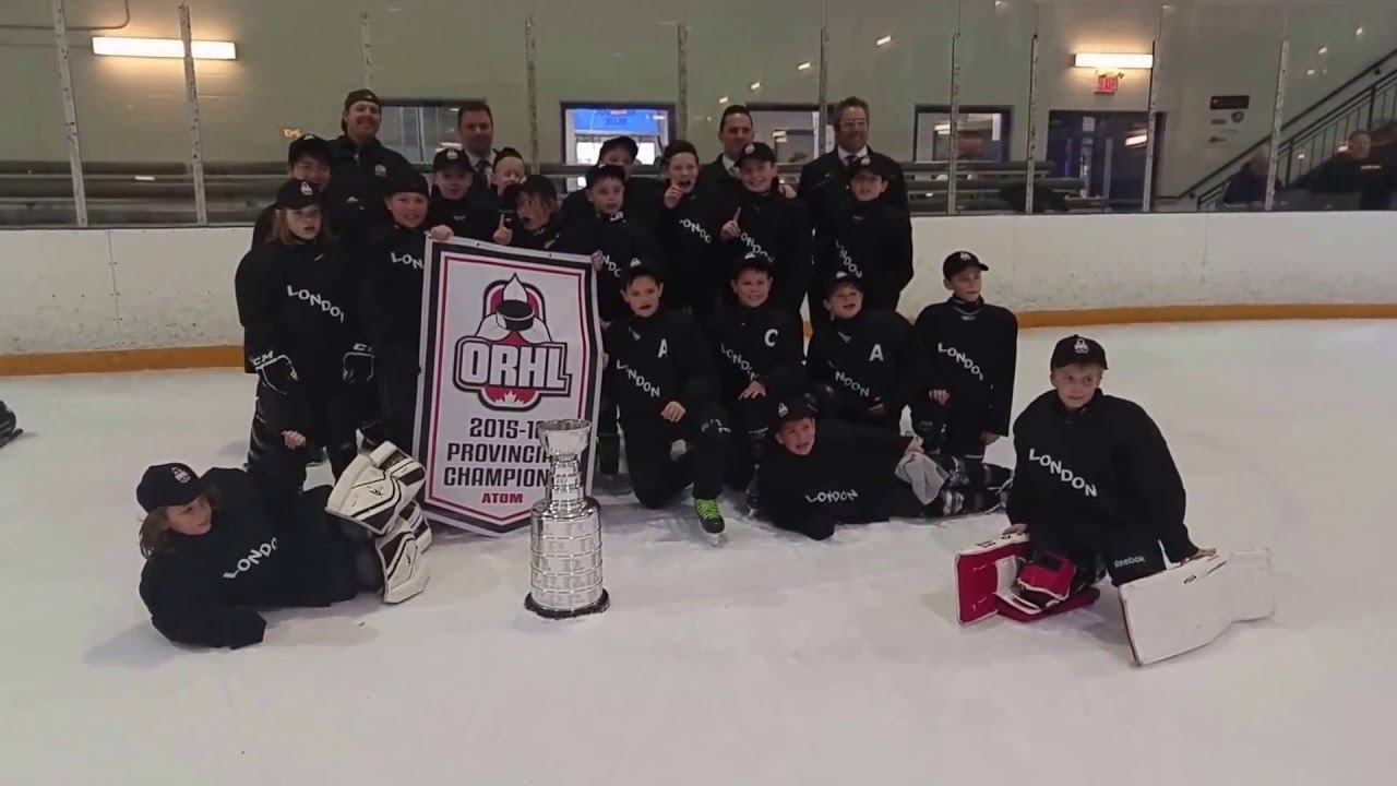 How we celebrate Champions in the ORHL